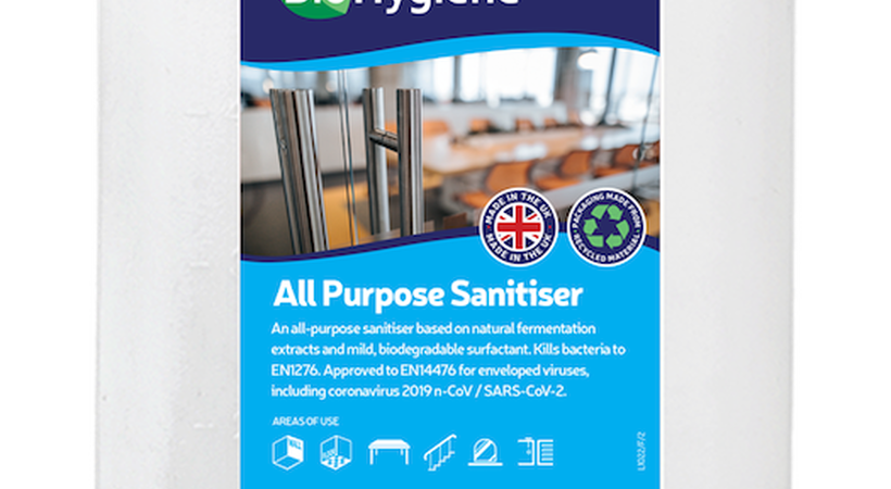 All-purpose sanitiser approved as effective against Coronavirus