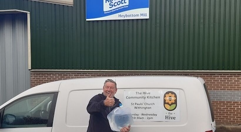 Robert Scott supports local charities with bio-cleaning solution