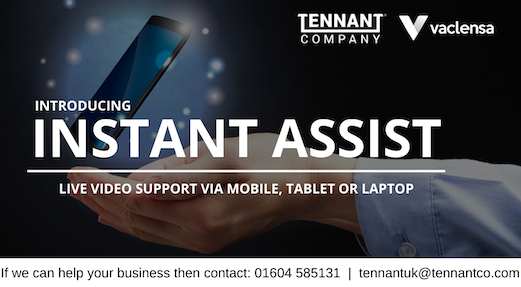 Tennant launches ‘Instant Assist’