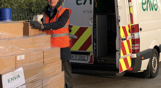 COVID-19 update: Enva donates 24,000 bottles of hand sanitiser to care sector