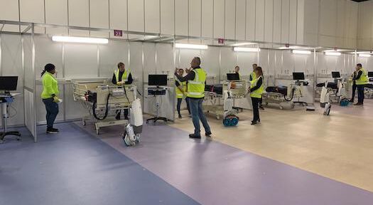 COVID-19 update: i-mop plays critical role at Nightingale Hospital