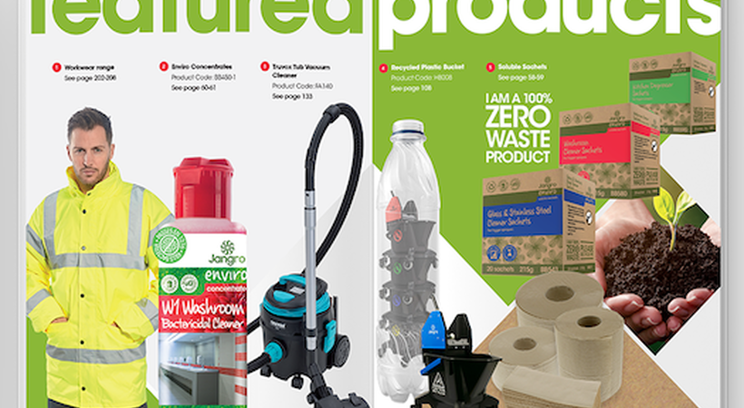 A closer look inside Jangro’s new catalogue…