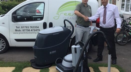 Green Hills Cleaning wins £5000 of Nilfisk equipment