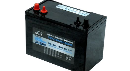 Maintenance-free, durable and long shelf-life battery range