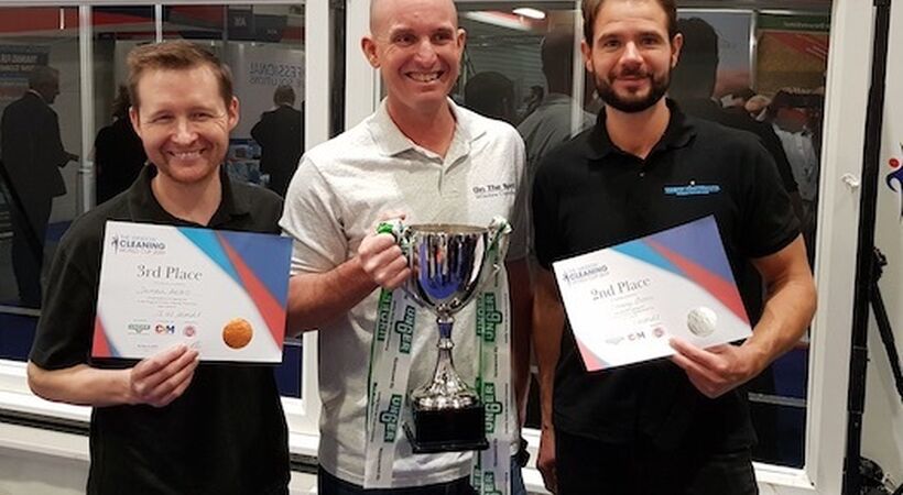 USA's Jeremiah Hickey wins Window Cleaning World Cup