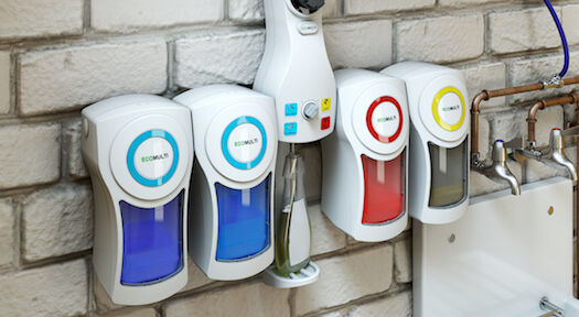 Accurate and cost-effective dosing of cleaning chemicals