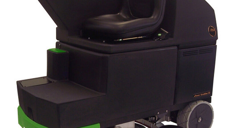 eForce scrubber with joystick control