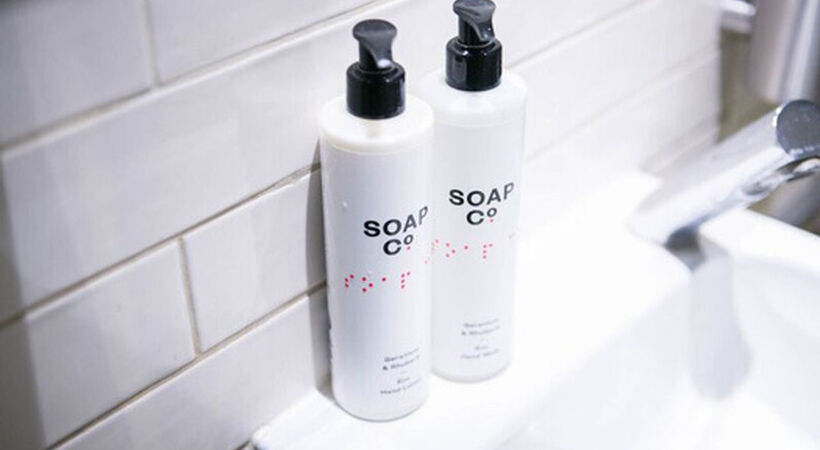 Eco and bee-friendly washroom collection