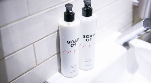 Eco and bee-friendly washroom collection