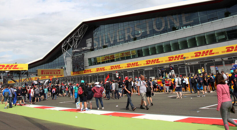 On track at Silverstone