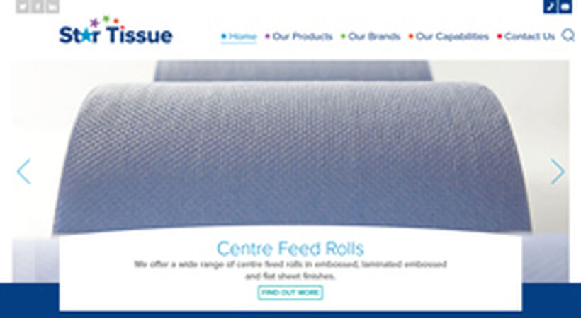 Star Tissue launches new website and brochure