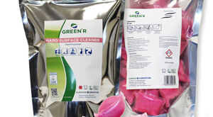 Green’R pre-dosed cleaning sachets now available