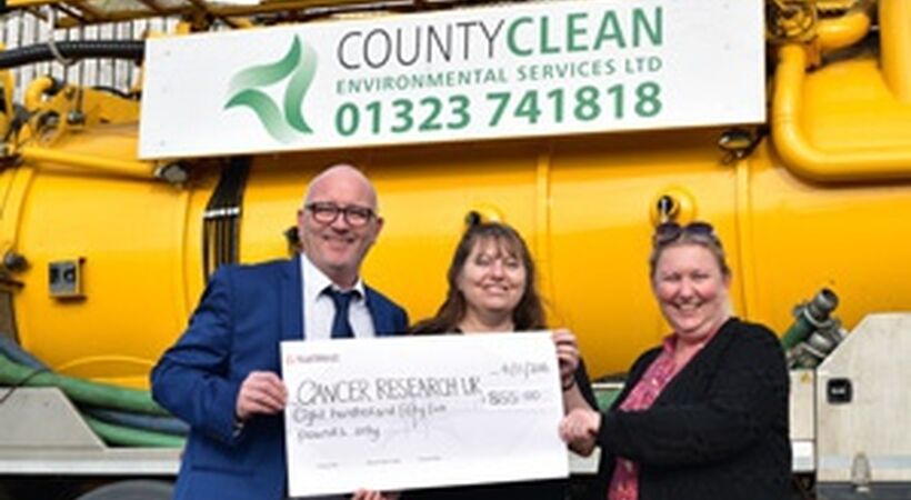 CountyClean supports Cancer Research UK