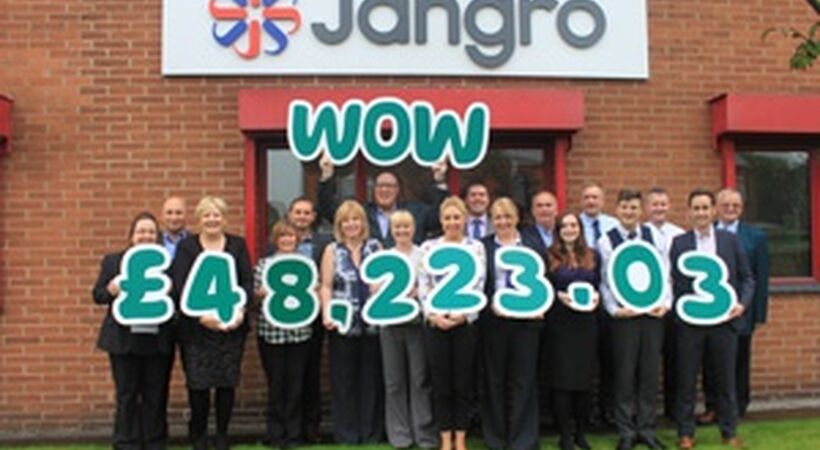Jangro raises huge total for Macmillan Cancer Support