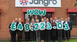 Jangro raises huge total for Macmillan Cancer Support
