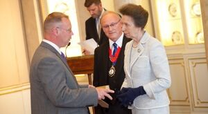Outstanding achiever receives royal approval