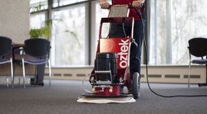 Carpet cleaning solution for healthcare environments