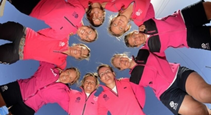 Crowds welcome Team SCA home