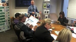 Distributor support, training and advice on hand