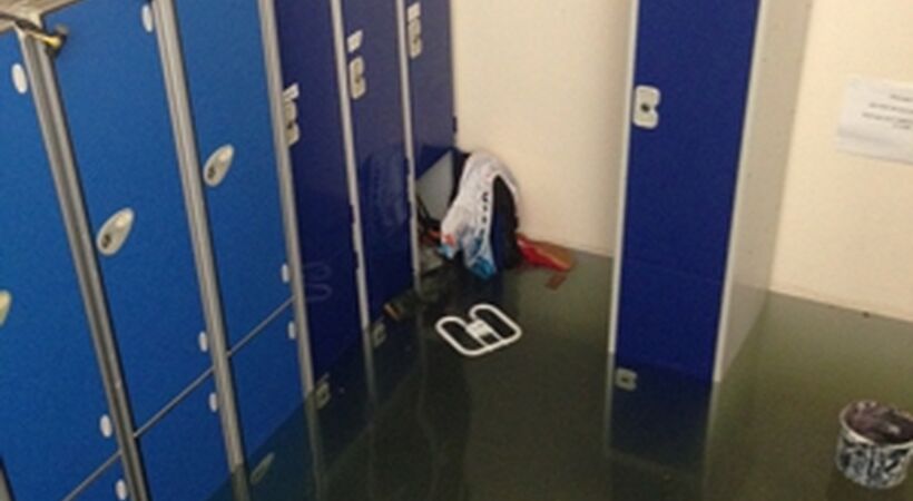 Sports club recovers after flood