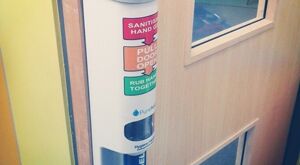Luxury hotel takes a firm hold on hygiene