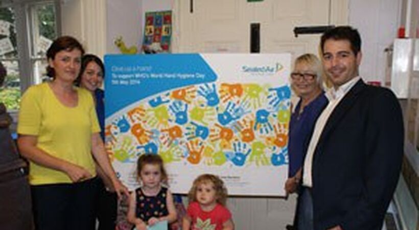 Hand hygiene success for nursery