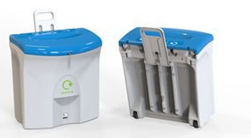 Secrets kept safe with new desk side mini-bin