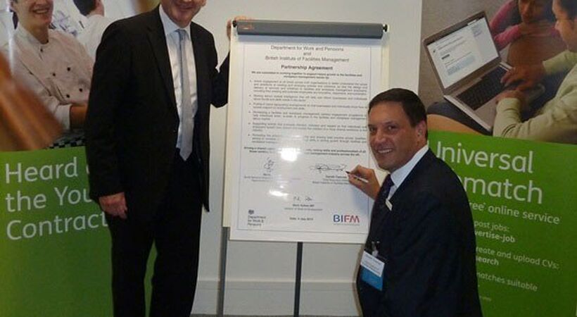 BIFM and DWP join forces to support growth in FM sector