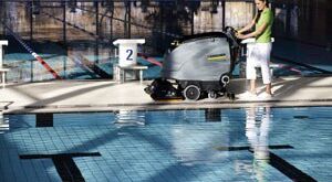 Adaptable walk-behind scrubber driers