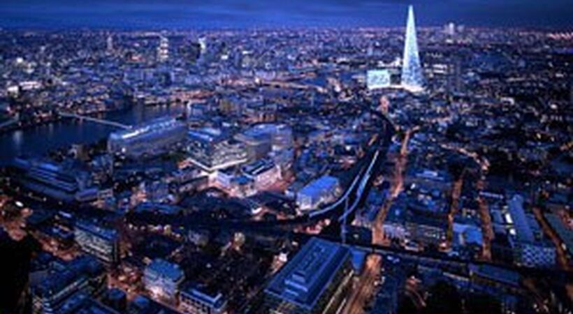 Cleaning the latest London landmark