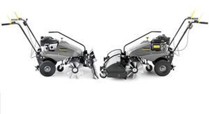 Multi-purpose sweeper and snow mover