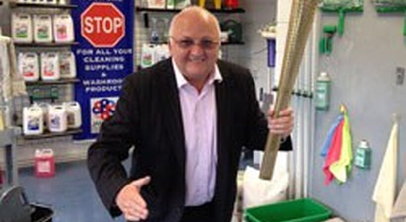 Quick refurb for the Olympic Torch