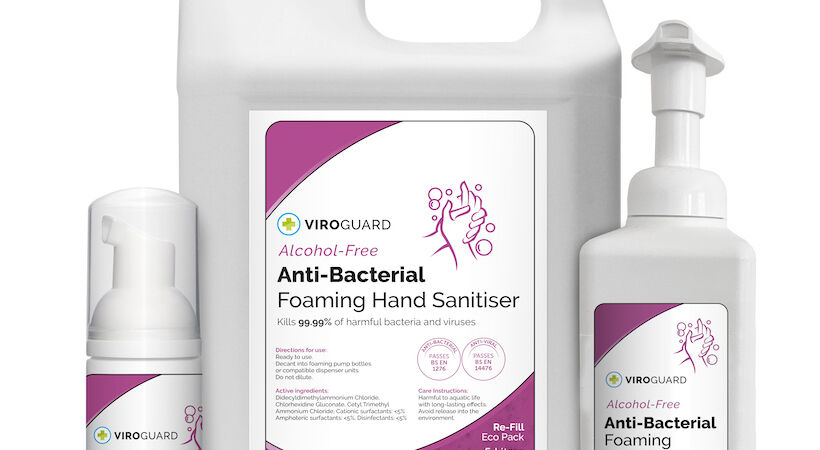 Alcohol-free hand sanitiser fights Coronavirus