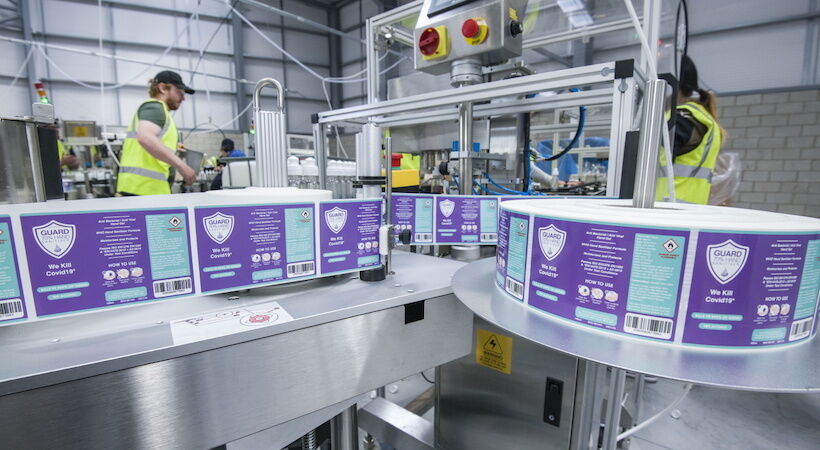 Shield Guard range certified effective against Coronavirus