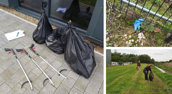 Cromwell Polythene’s Litter Pick completed