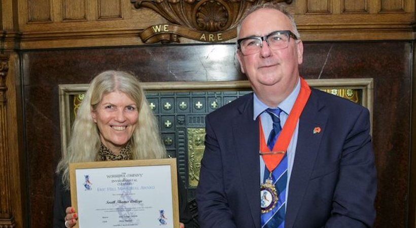 WCEC presents Eric Hill Memorial Award 2021