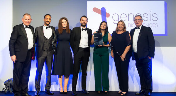 Genesis Biosciences sweeps the board at Cardiff Business Awards