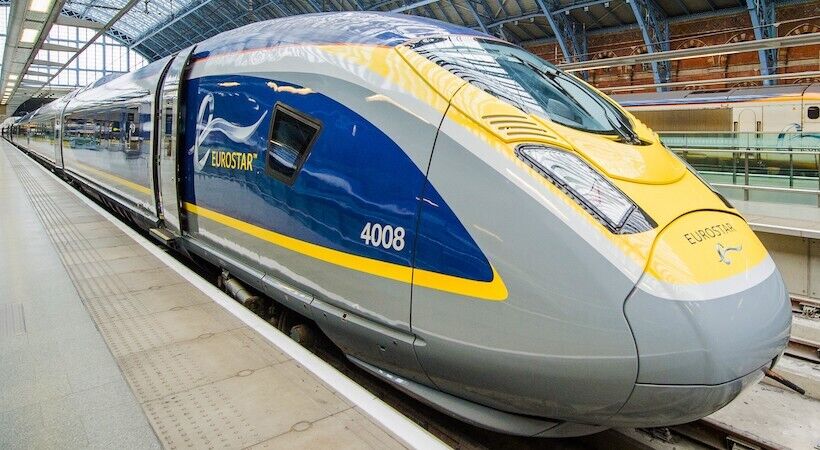 Eurostar train presentation and cleaning contract
