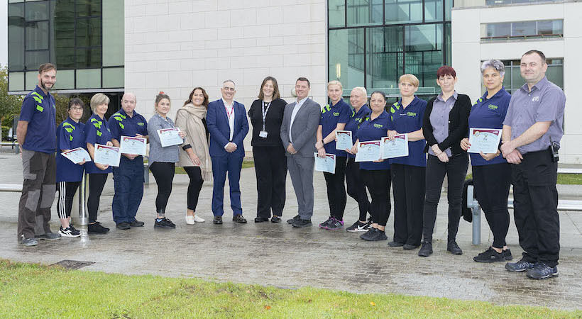 Multi-million pound cleaning contract awarded at SETU