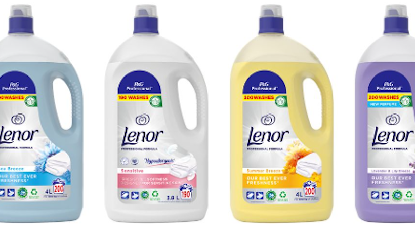 P&G Professional launches Lenor Professional Fabric Conditioner in four new scents