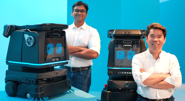 LionsBot launches 'Zero Click' cleaning robots