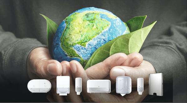 Tork brand offers a range of carbon neutral certified dispensers
