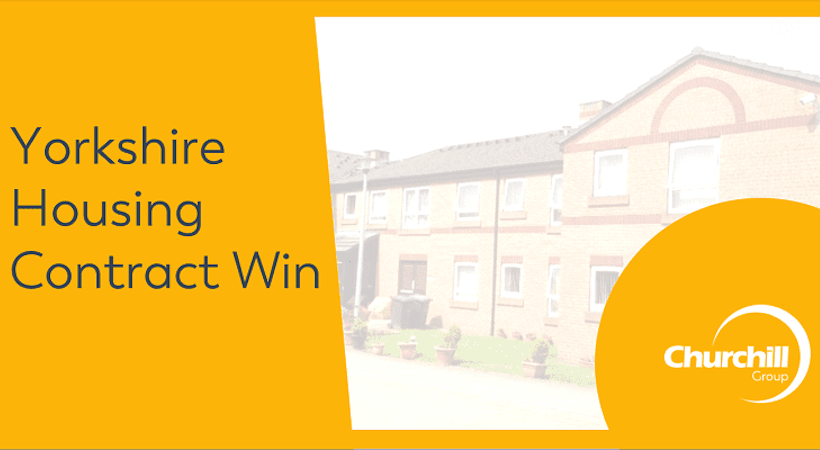 Churchill secures 3-year cleaning contract with Yorkshire Housing