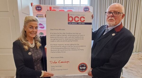 Industry leader writes to PM to call for cleaning and hygiene to be made a national priority