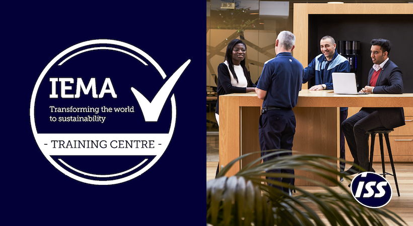 ISS champions sustainable workplaces as official IEMA training centre