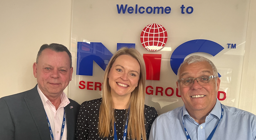 From left: Ken Atherton, Chief Operating Officer; Laura Sterling, founder of Worldweaver and newly appointed People Development Director; and Paul Castle, National Sales & Marketing Director.