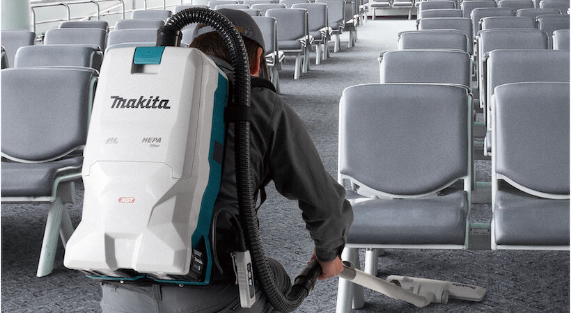 New backpack vacuum cleaner launched by Makita
