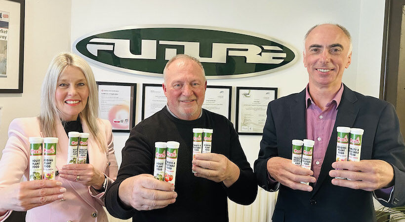 From left: Carol Hopkins, Michelin Development Co-ordinator; Future Developments’ Managing Director, Dave Williams; and Head of Michelin Development, Noel Mulholland.