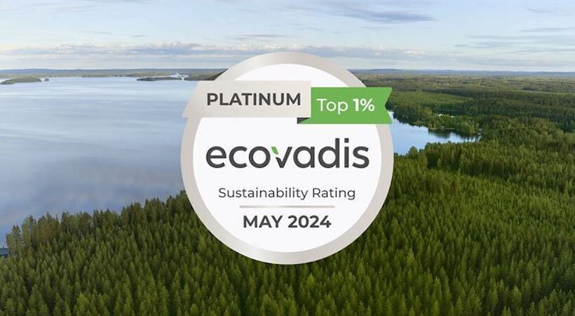 Fifth Platinum EcoVadis rating for Metsä Group