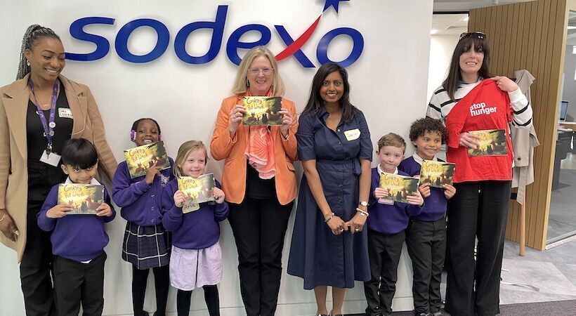 Sodexo volunteers chalk up over 1400 reading sessions with Chapter One